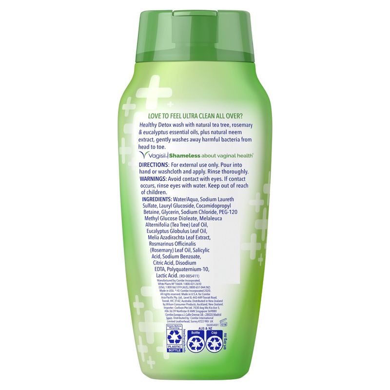 Vagisil Healthy Detox All Over Wash, 12 fl oz