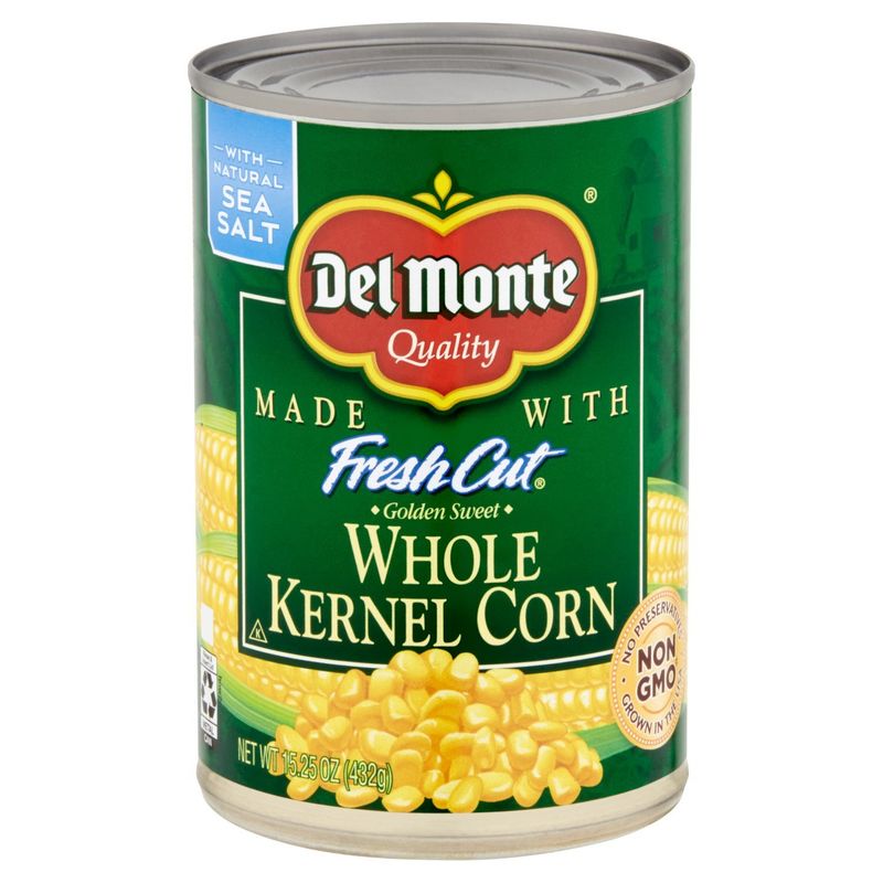 Del Monte Golden Sweet Whole Kernel Corn, 15.25 oz