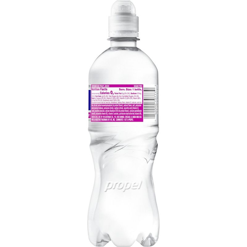 Propel Zero Sugar Electrolyte Water Beverage Berry 20 Fl Oz