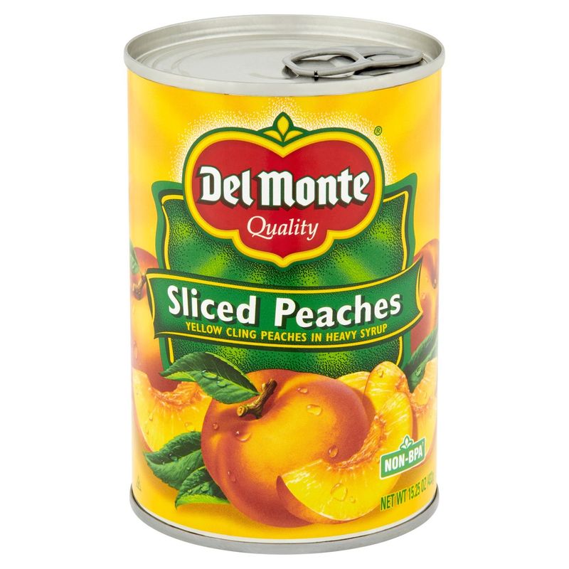 Del Monte Sliced Peaches, 15.25 oz
