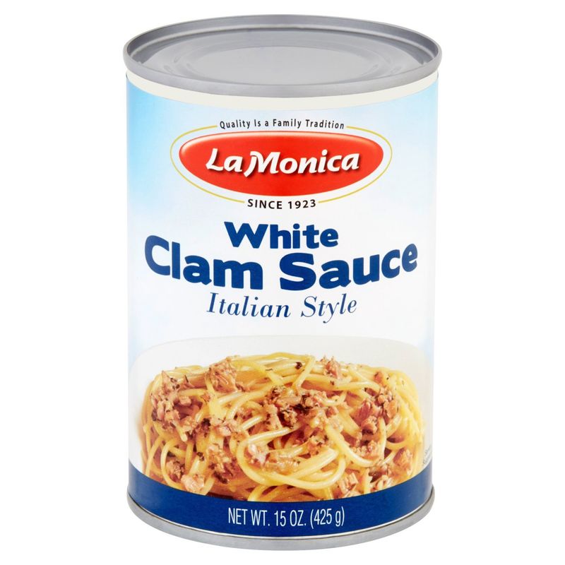 La Monica Italian Style White Clam Sauce, 15 oz