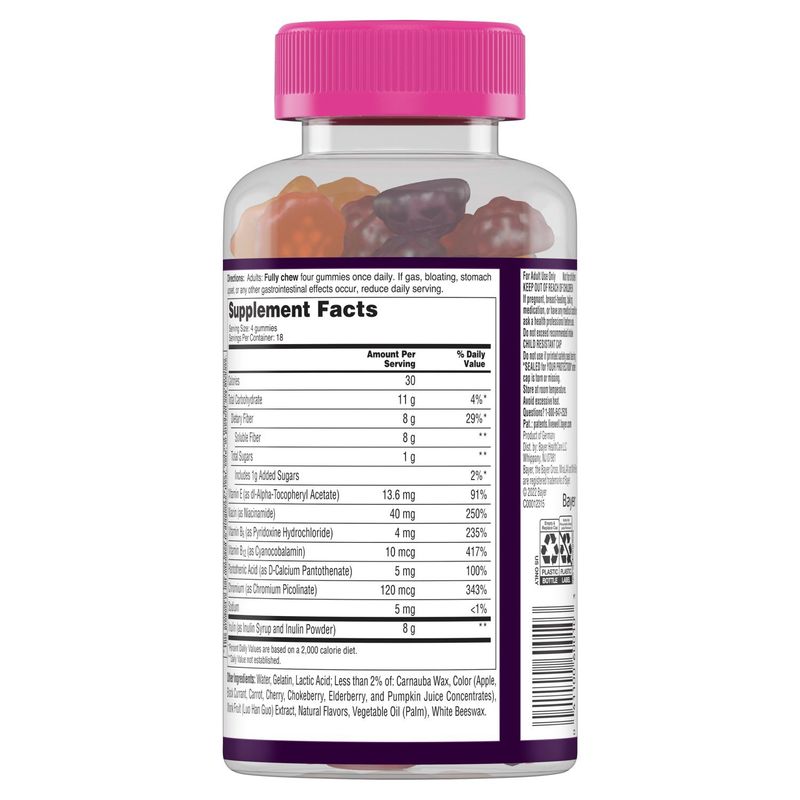MiraLAX MiraFiber Dietary Supplement, 72 count