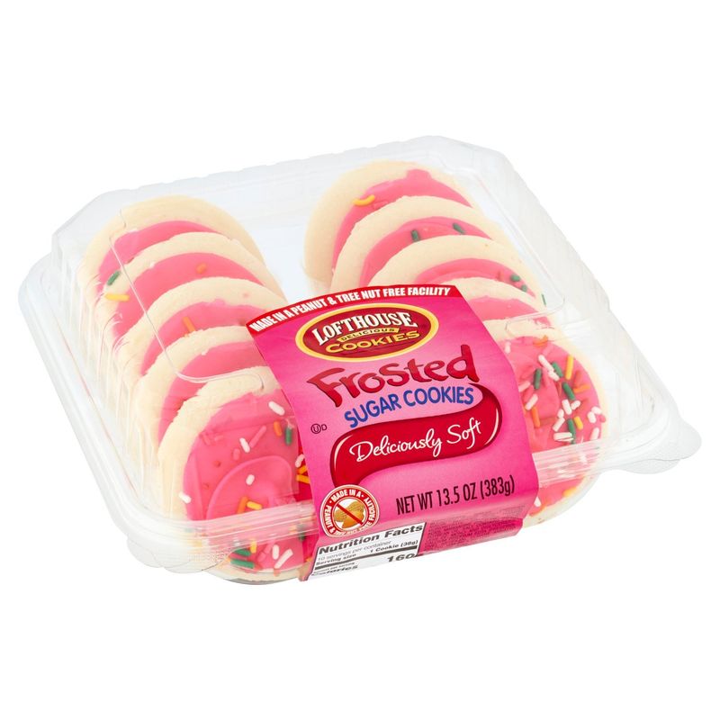 Lofthouse Frosted Sugar Cookies, 10 count, 13.5 oz
