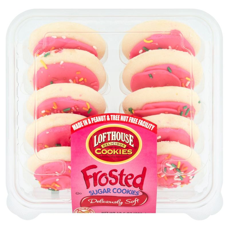 Lofthouse Frosted Sugar Cookies, 10 count, 13.5 oz