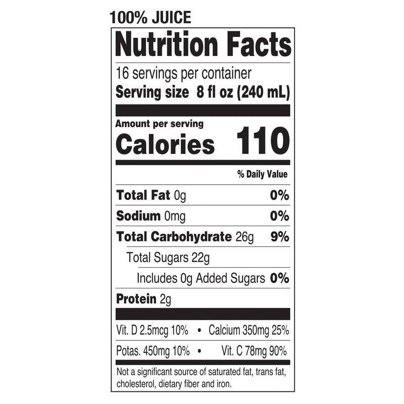 Tropicana Pure Premium 100% Orange Juice With Calcium &amp; Vitamin D No Pulp 128 Fl Oz Jug
