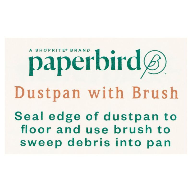 Paperbird Dustpan with Brush
