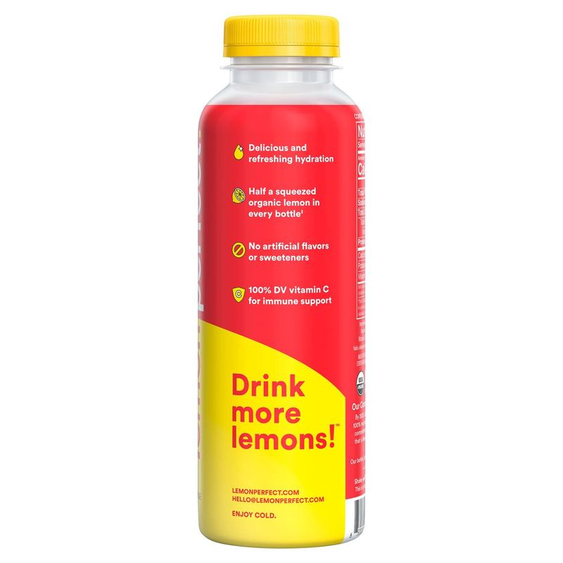 Lemon Perfect Zero Sugar Watermelon-Flavored Lemon Water Beverage, 15.2 fl oz