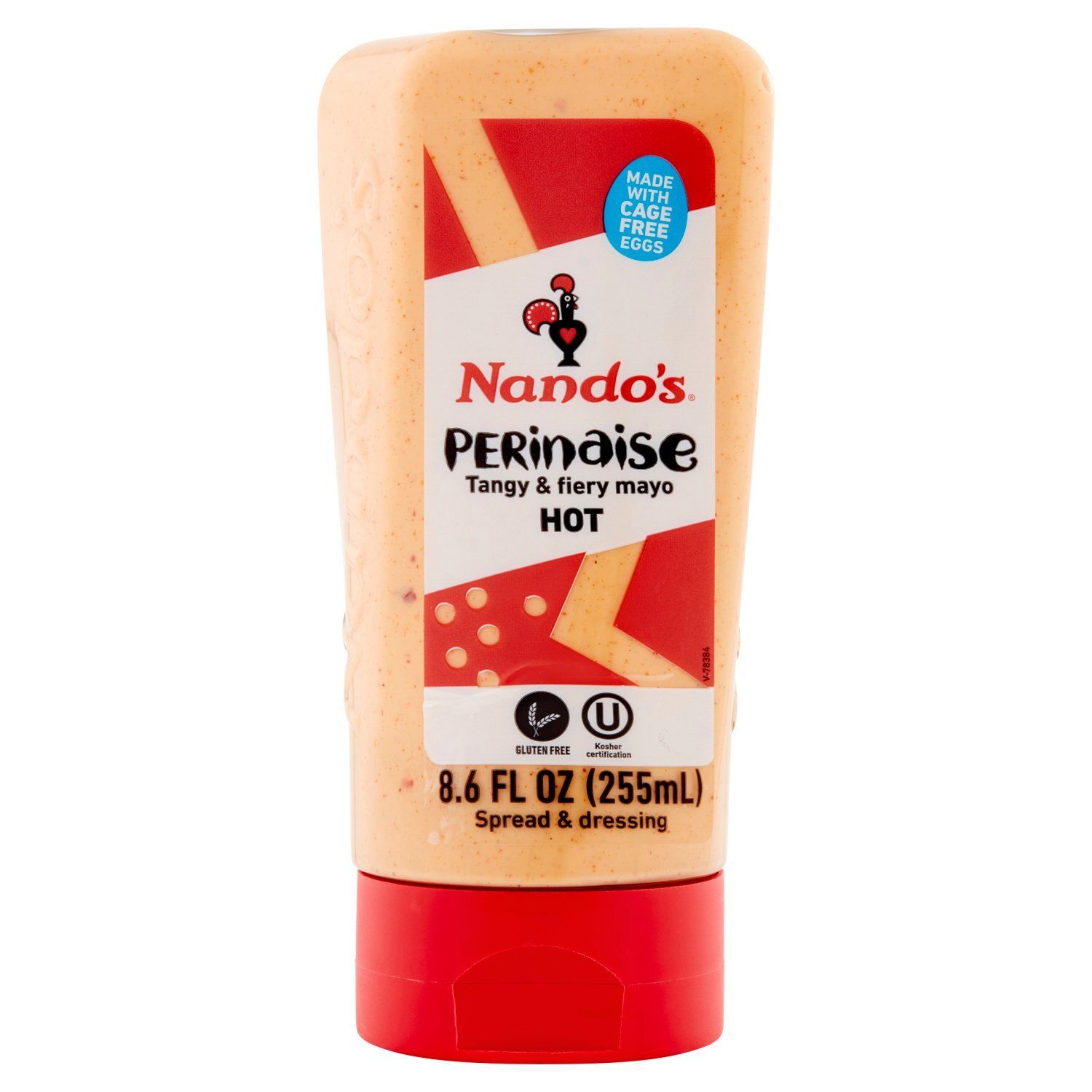 Nando's Hot Perinaise Spread &amp; Dressing, 8.6 fl oz