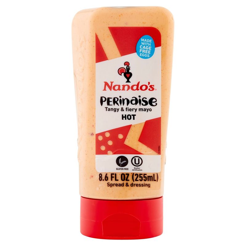 Nando's Hot Perinaise Spread &amp; Dressing, 8.6 fl oz