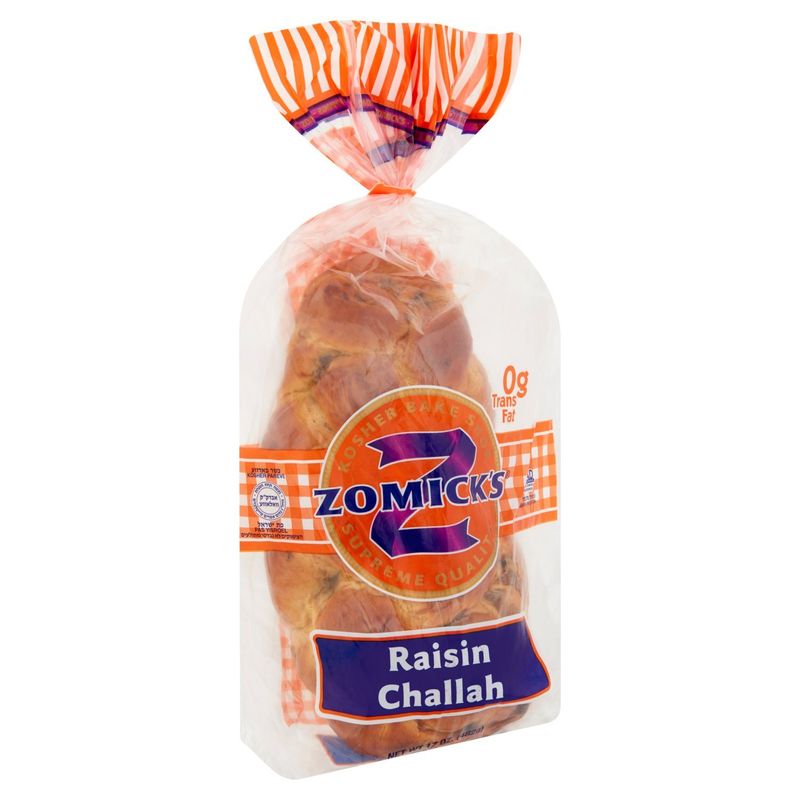 Zomick's Raisin Challah, 17 oz