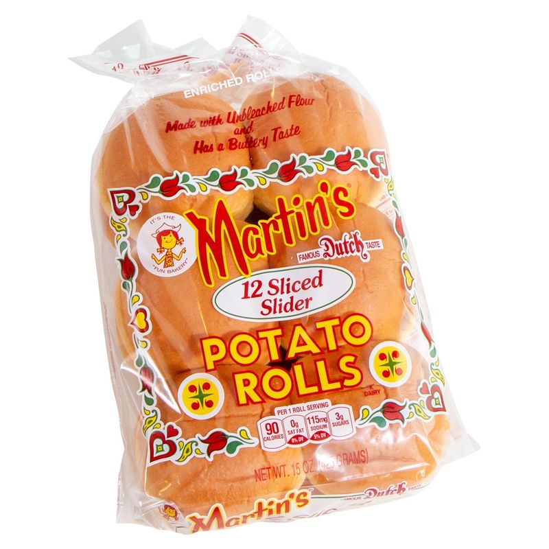 Martin's 12-Sliced Slider Rolls, 15 oz