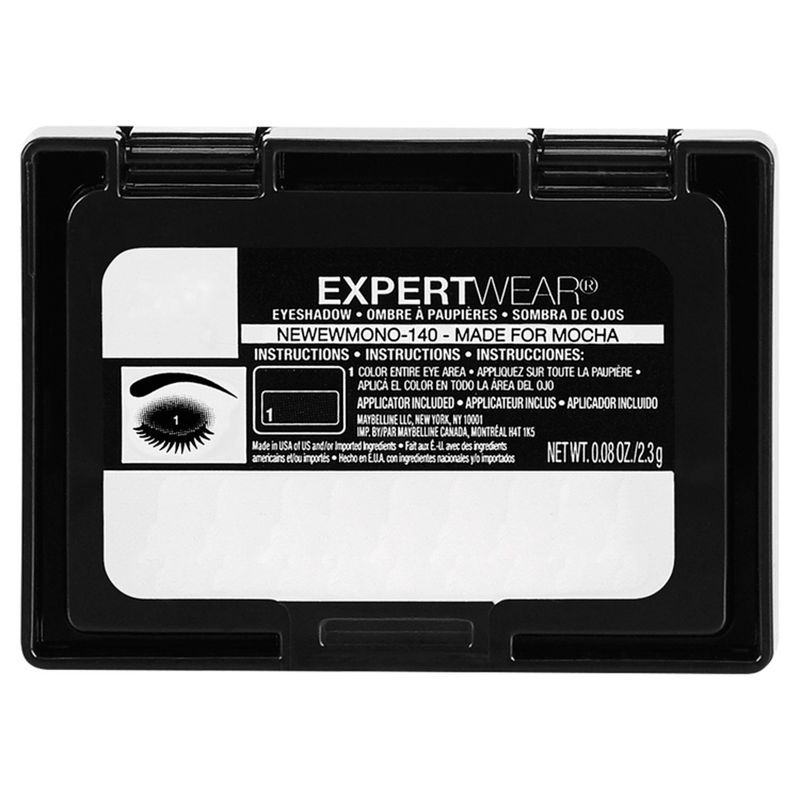 Maybelline New York Expert Wear 140S Made for Mocha Eyeshadow, 0.08 oz