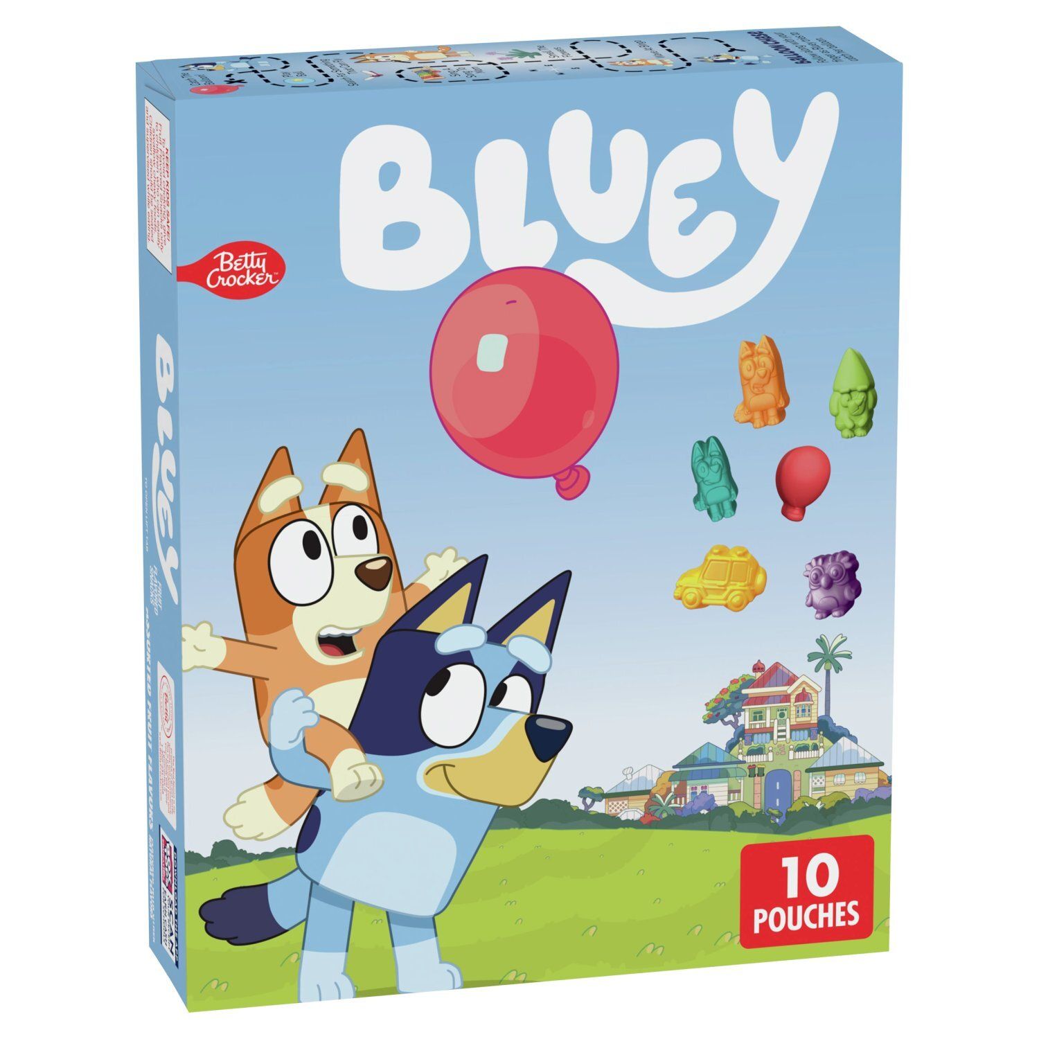 Betty Crocker Assorted Fruit Flavors Fruit Flavored Snacks, 0.8 oz, 10 count