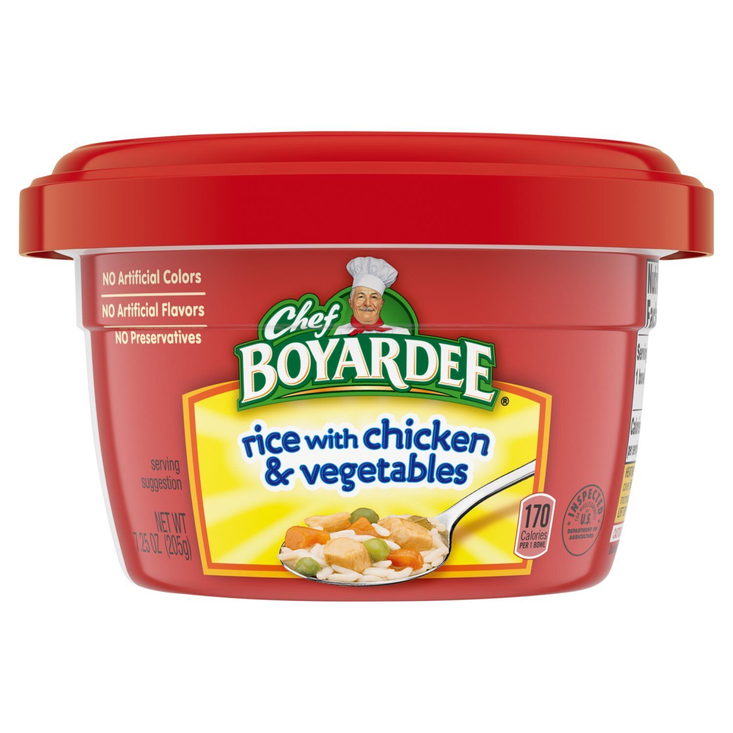 Chef Boyardee Rice with Chicken &amp; Vegetables, 7.25 oz