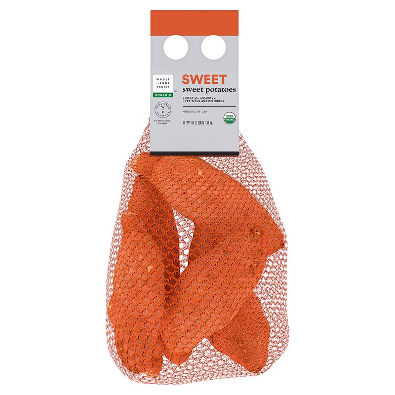 Wholesome Pantry Organic Sweet Potatoes, 3 lb bag