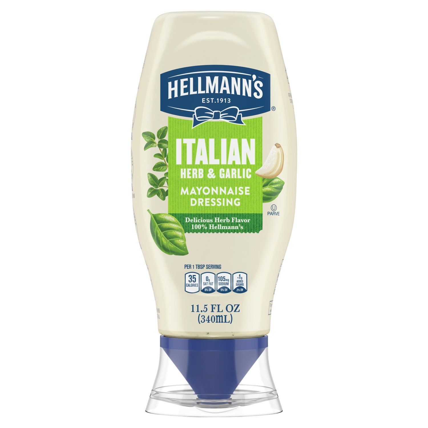 Hellmann's Italian Herb &amp; Garlic Mayonnaise Dressing, 11.5 fl oz