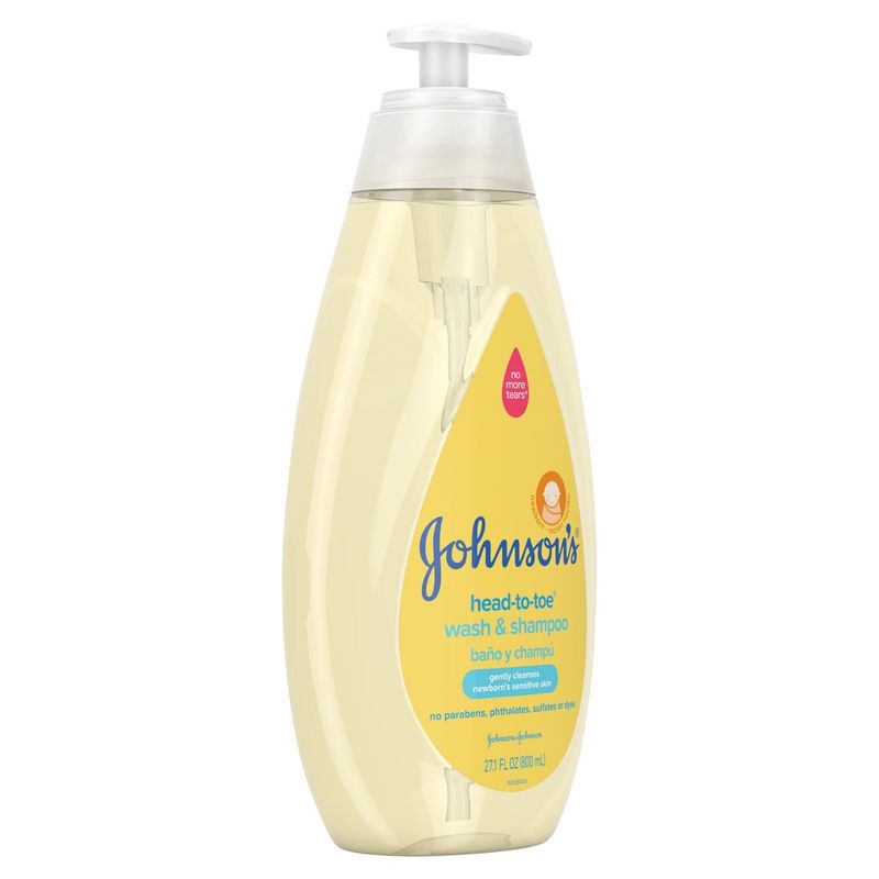 Johnson's Head-To-Toe Wash &amp; Shampoo, 27.1 fl oz
