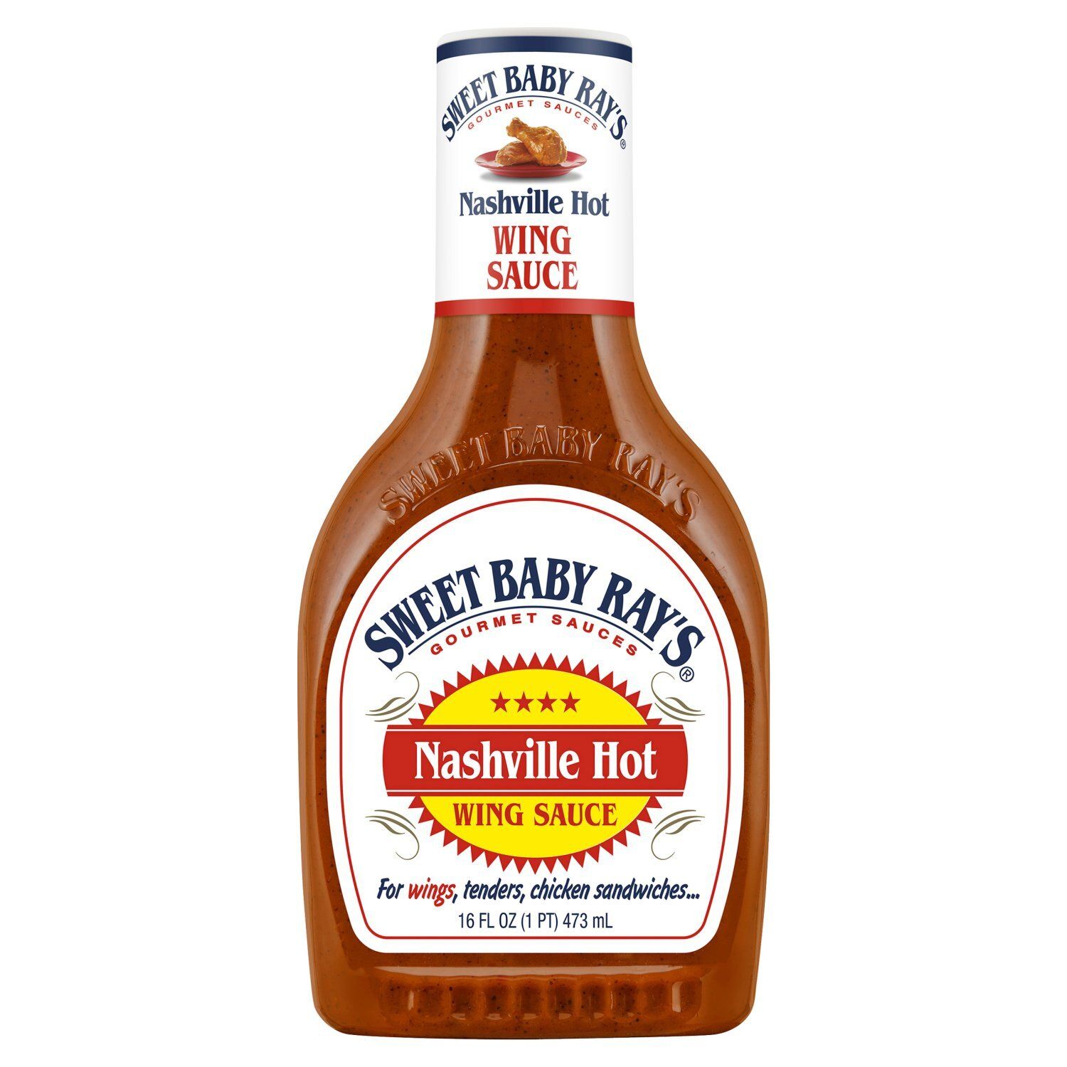 Sweet Baby Ray's Nashville Hot Wing Sauce, 16 fl oz