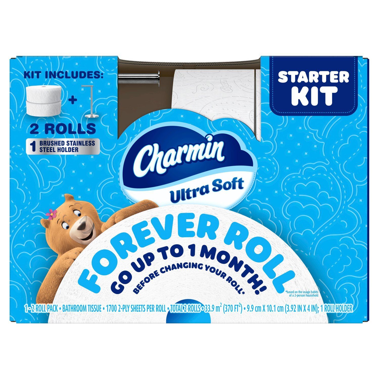 Charmin Ultra Soft Bathroom Toilet Paper Starter Kit