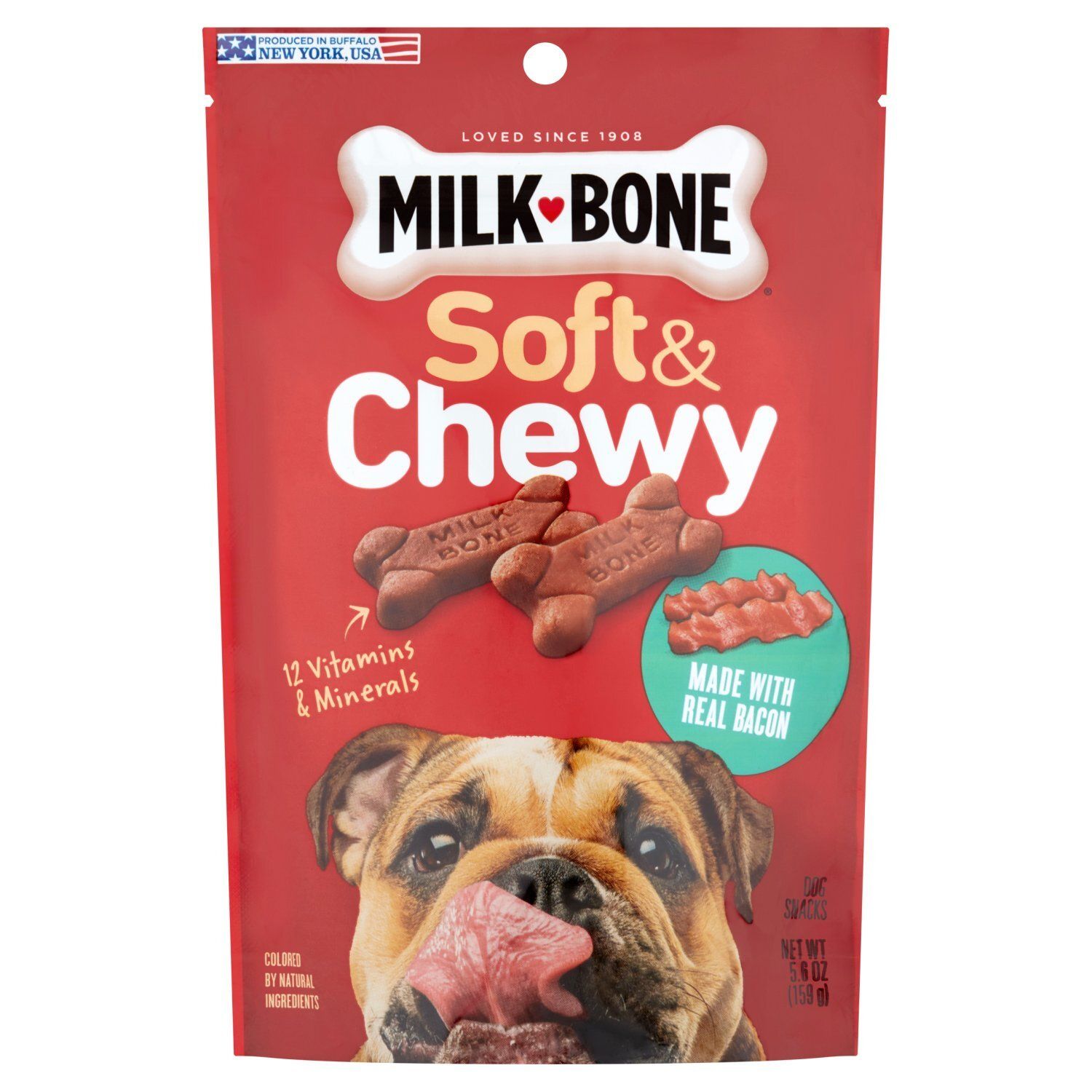Milk-Bone Soft &amp; Chewy Dog Snacks, 5.6 oz