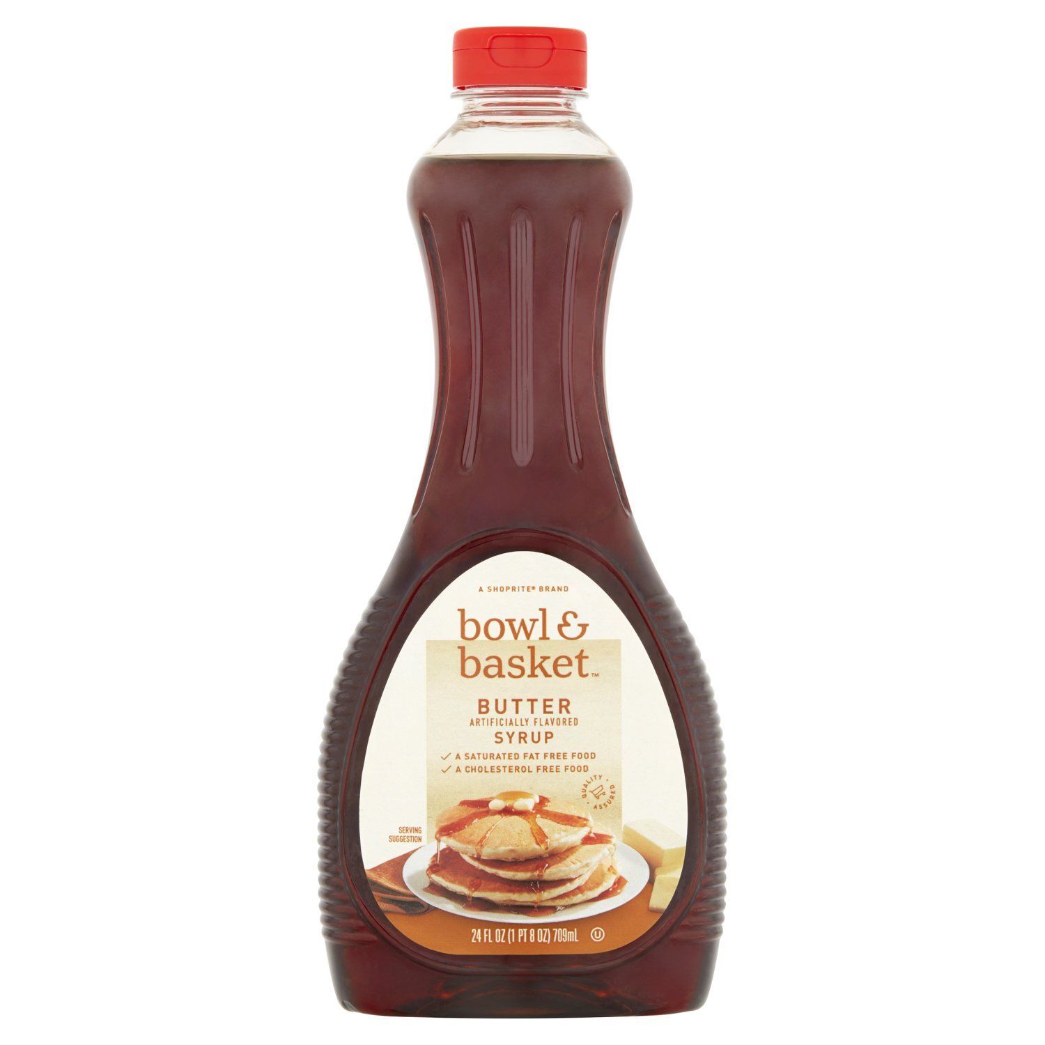Bowl &amp; Basket Butter Syrup, 24 fl oz