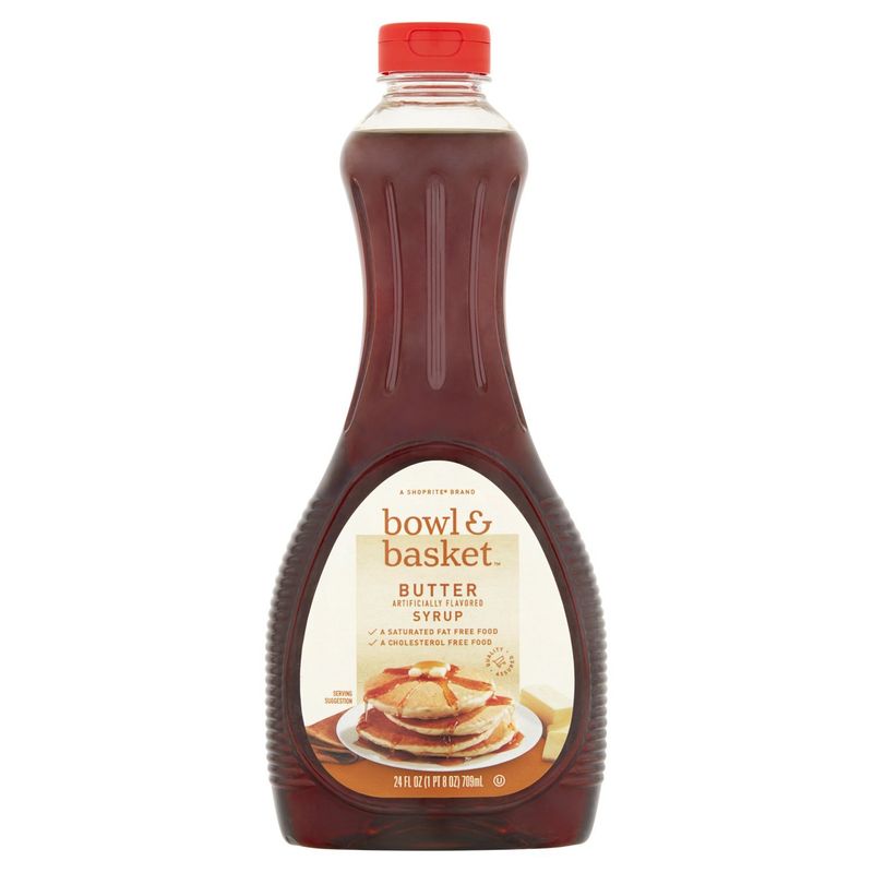 Bowl &amp; Basket Butter Syrup, 24 fl oz