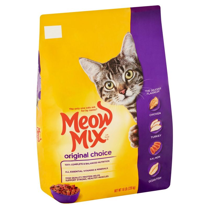 Meow Mix Original Choice Cat Food, 16 lb