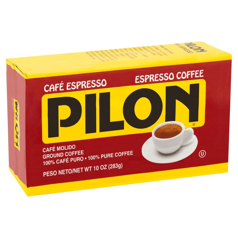 Pilon Espresso Ground Coffee, 10 oz