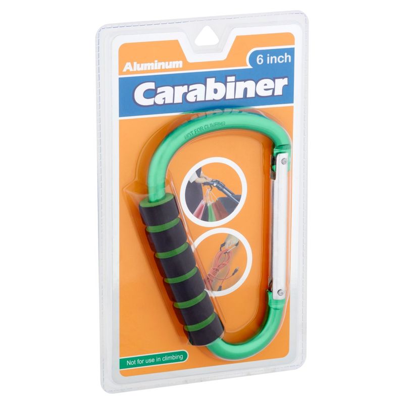 Jacent 6 Inch Aluminum Carabiner