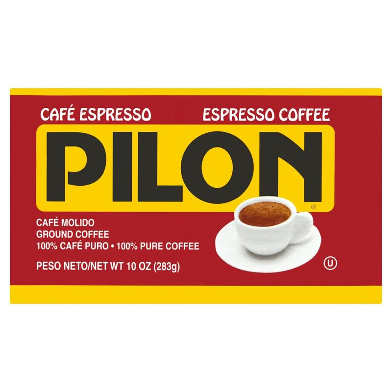 Pilon Espresso Ground Coffee, 10 oz
