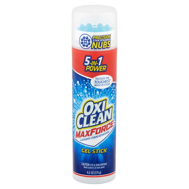 OxiClean MaxForce Gel Stick Laundry Stain Remover, 6.2 oz