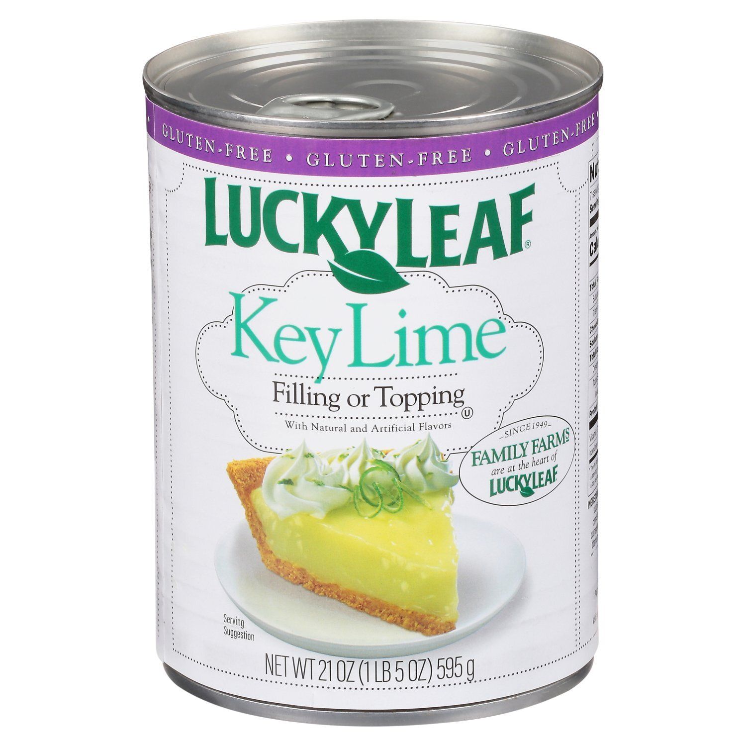 Lucky Leaf Key Lime Filling or Topping, 21 oz