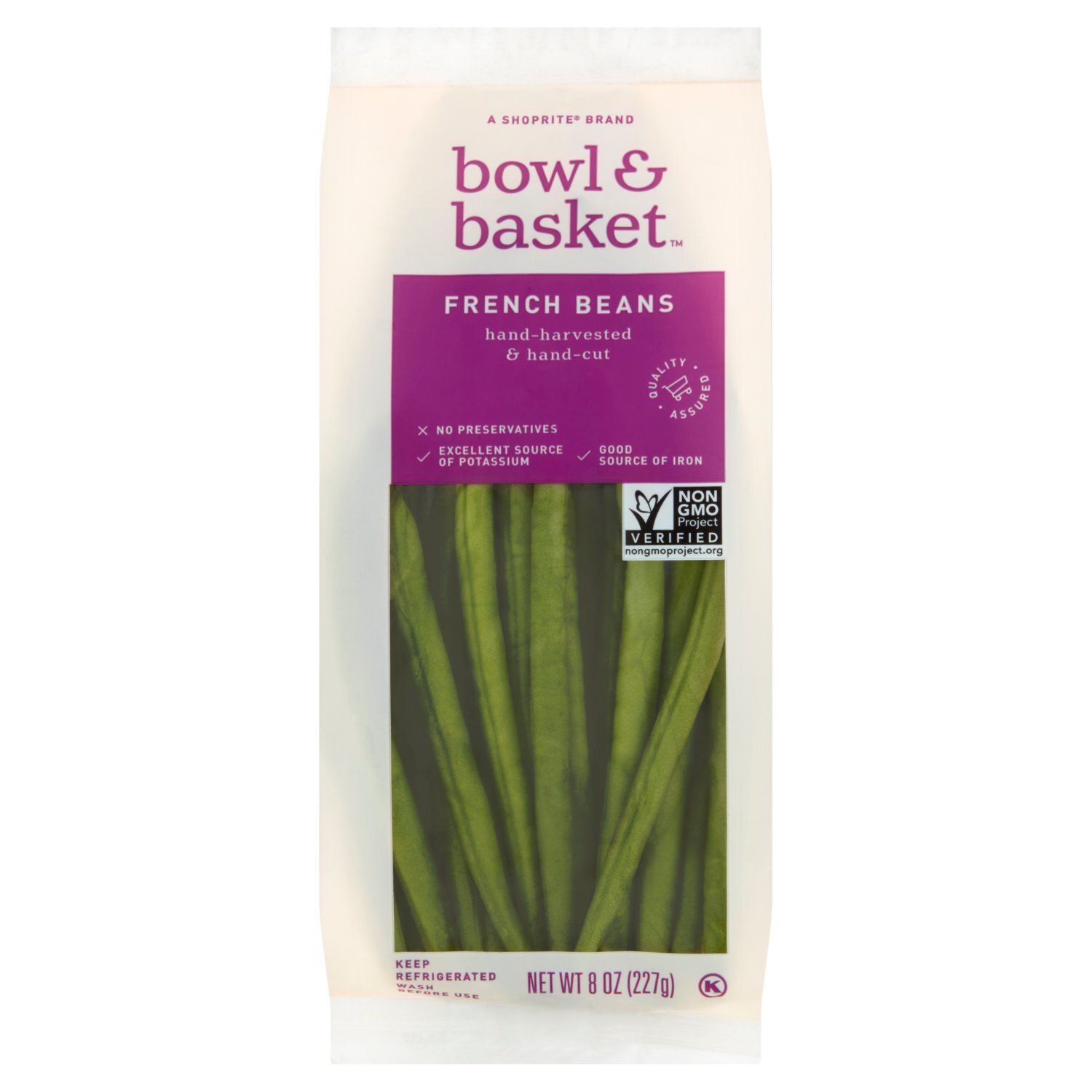 Bowl &amp; Basket French Beans, 8 oz bag