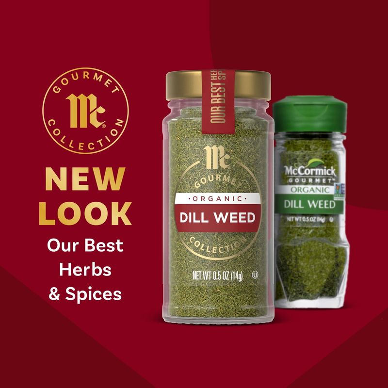 McCormick Gourmet Collection Organic Dill Weed, 0.5 oz