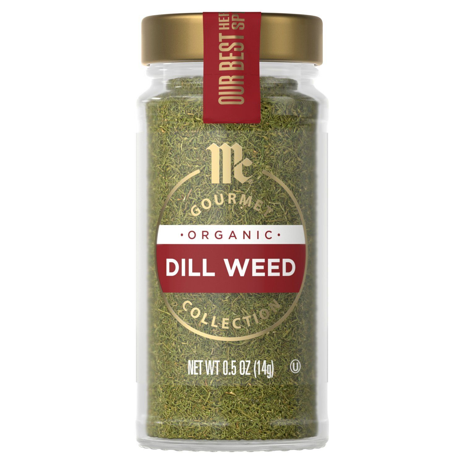 McCormick Gourmet Collection Organic Dill Weed, 0.5 oz