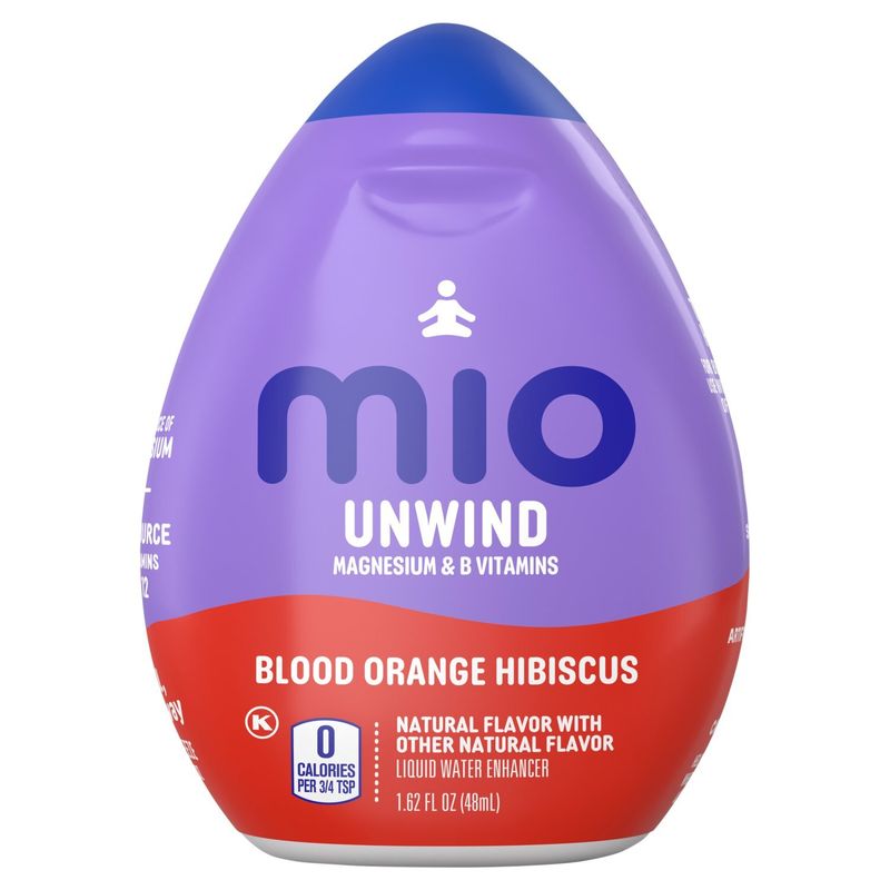 Mio Unwind Blood Orange Hibiscus Liquid Water Enhancer, 1.62 fl oz