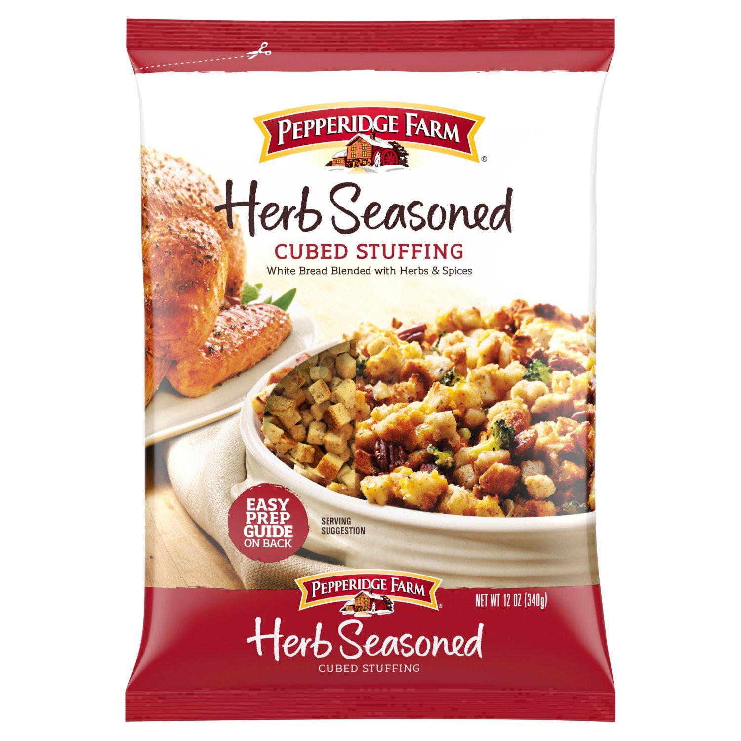 Pepperidge Farm Herb Seasoned Cubed Stuffing, 12 oz