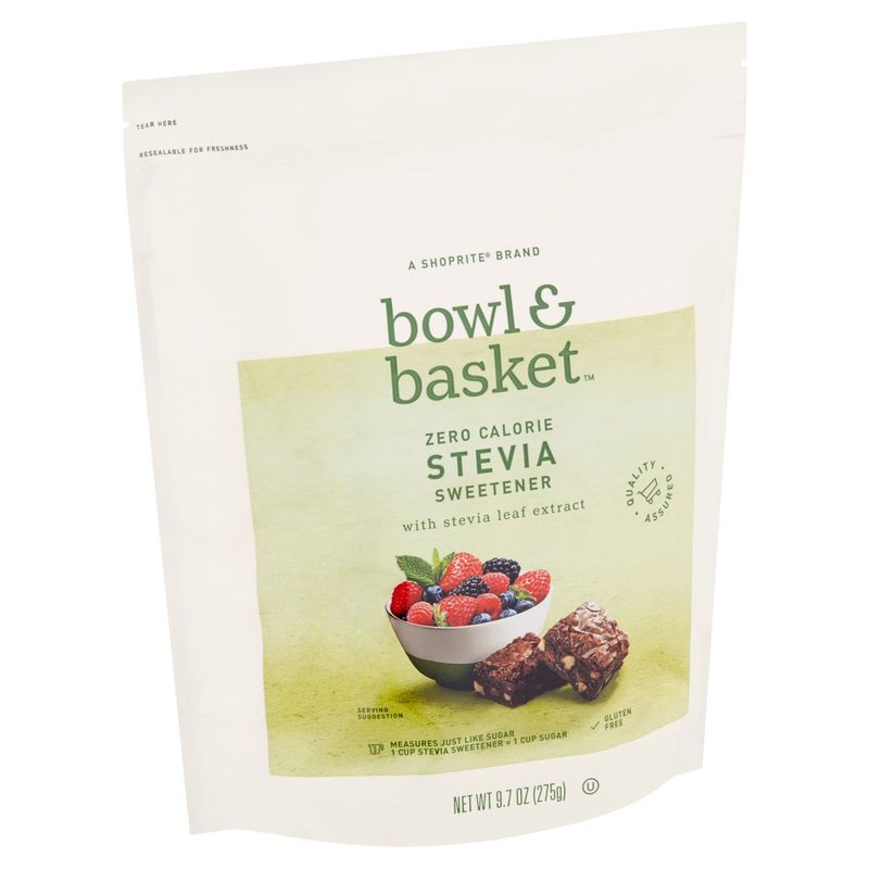 Bowl &amp; Basket Zero Calorie Stevia Sweetener, 9.7 oz