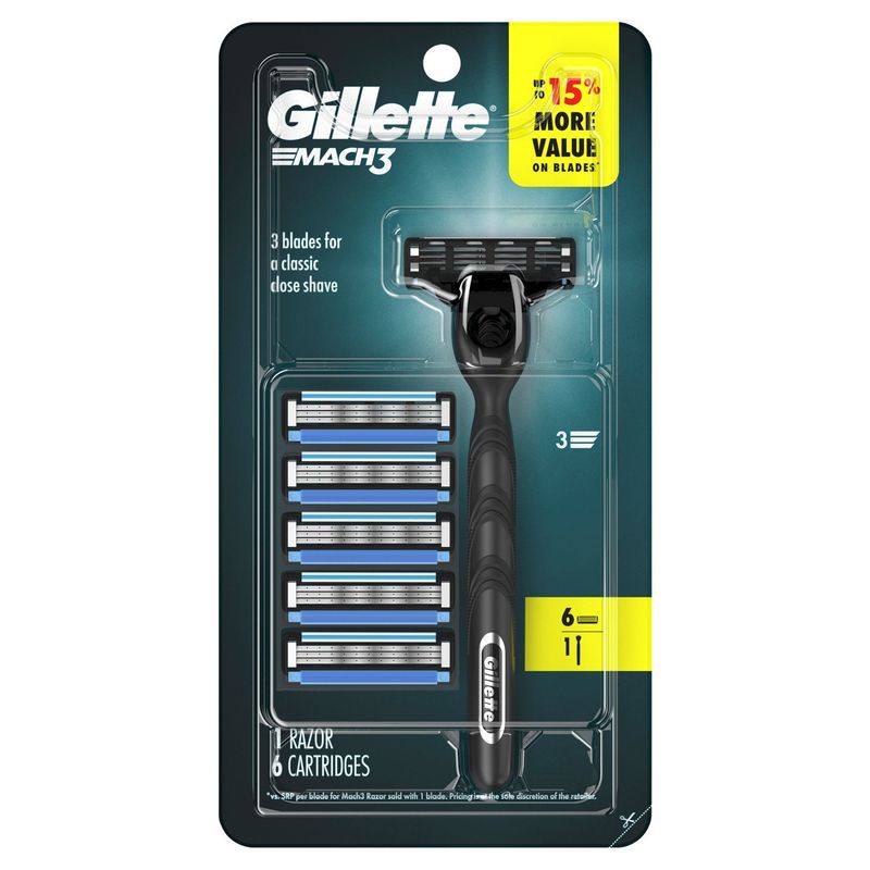 Gillette Mach3 Razor and Cartridges
