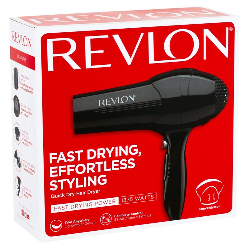 Revlon Quick Dry 1875 Watts Hair Dryer