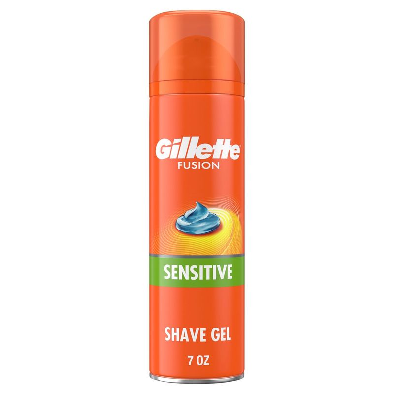 Gillette Fusion Sensitive Shave Gel, 7 oz