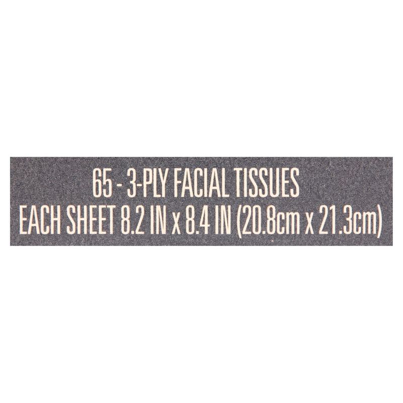 Paperbird Premium White Unscented Ultra Soft Facial Tissues, 65 3-ply tissues per box