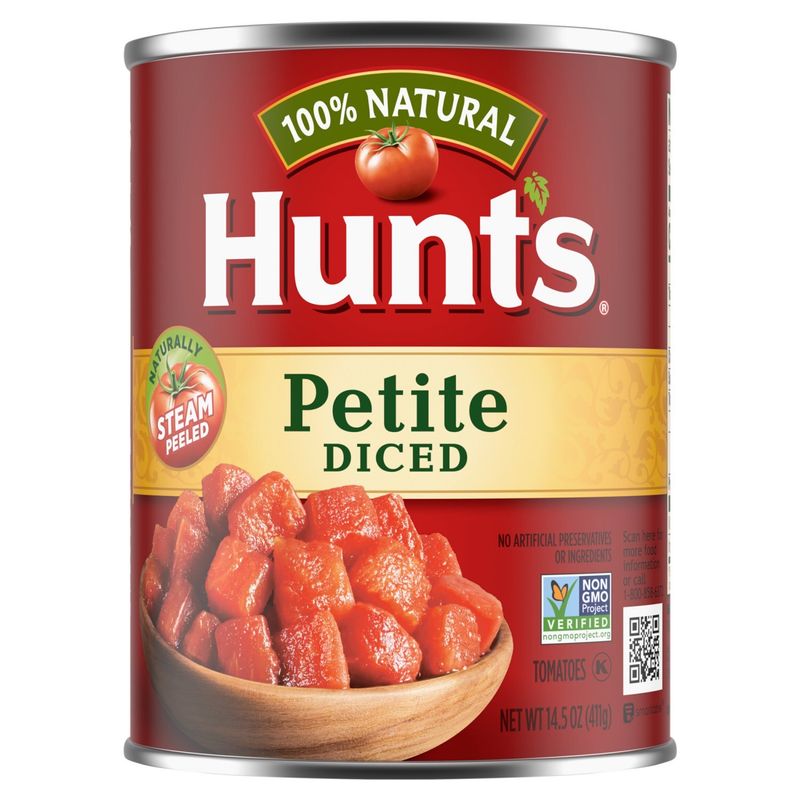 Hunt's Petite Diced Tomatoes, 14.5 oz
