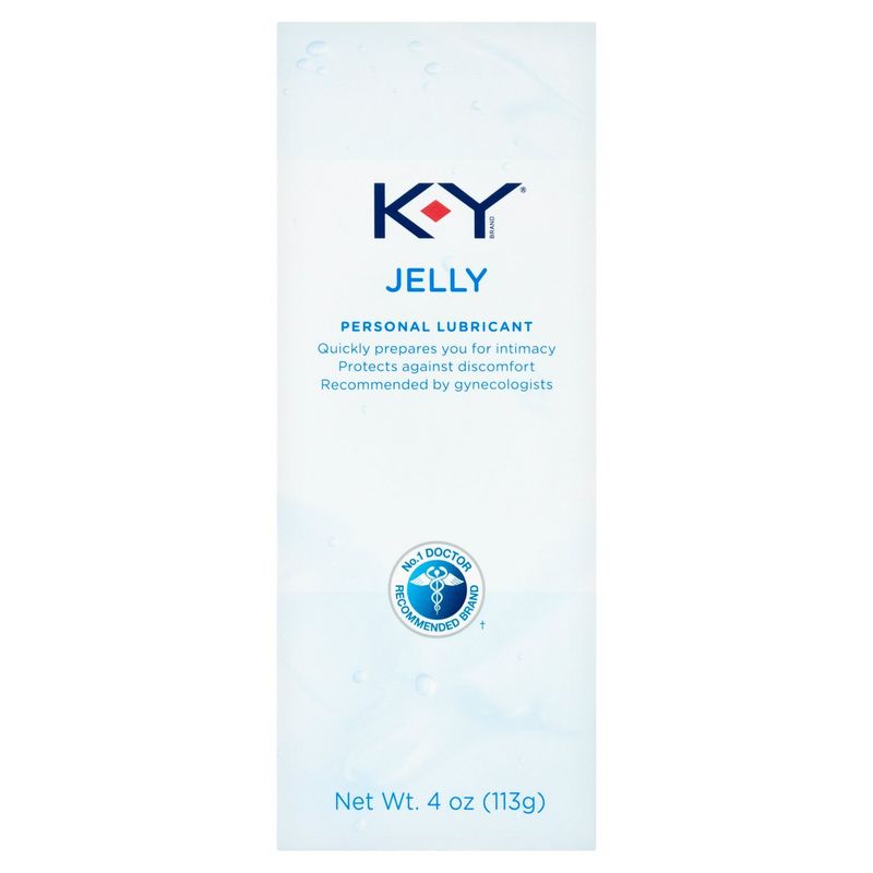 K-Y Jelly Personal Lubricant, 4 oz