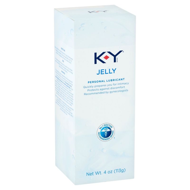K-Y Jelly Personal Lubricant, 4 oz