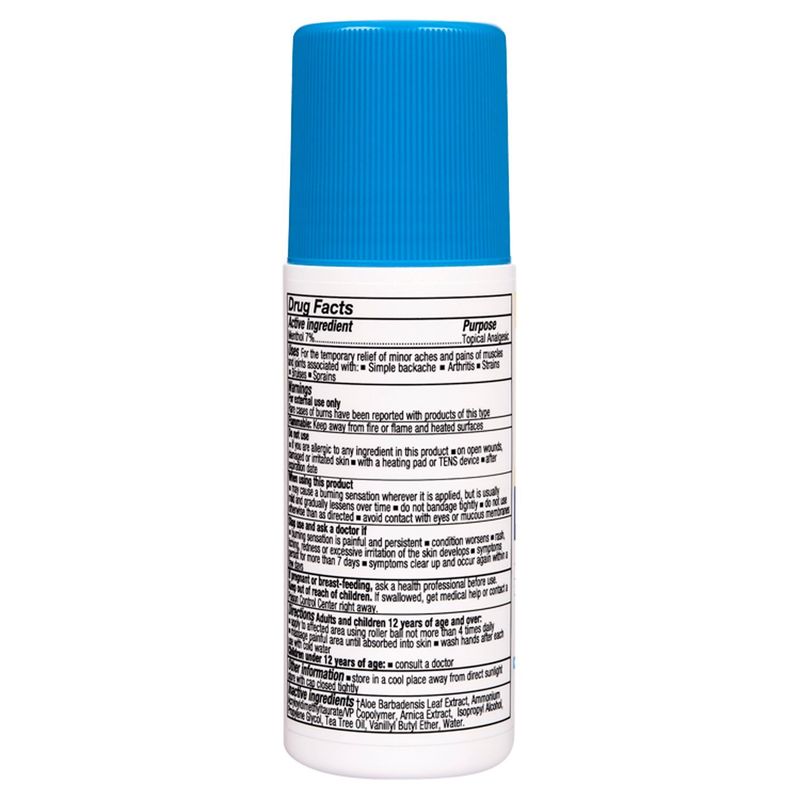 Zim's Max Freeze Extra Strength Pro Formula Cold Therapy Cooling Roll-On, 3 oz