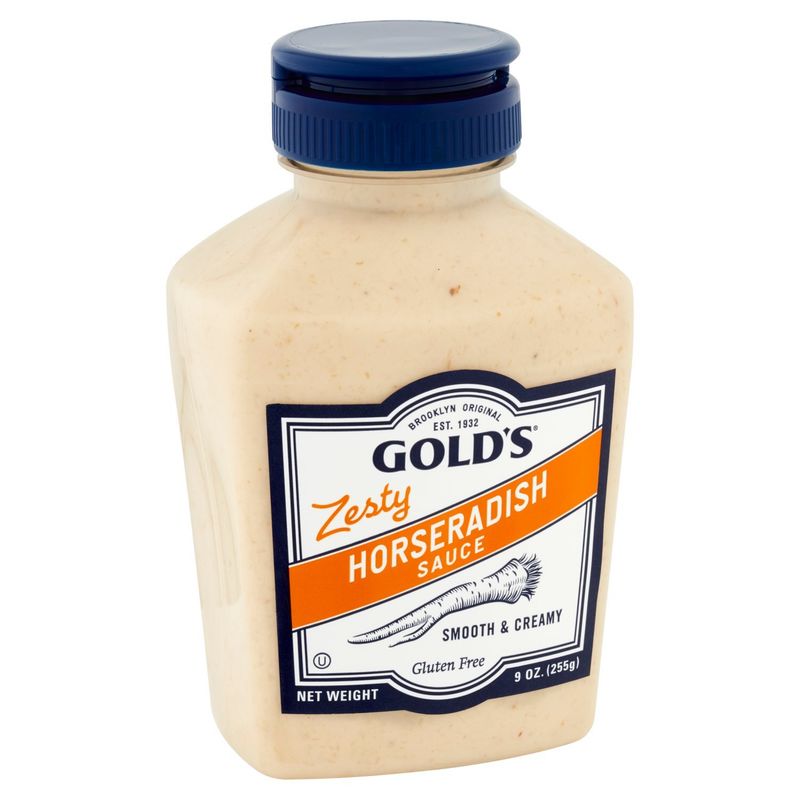 Gold's Zesty Smooth &amp; Creamy Horseradish Sauce, 9 oz