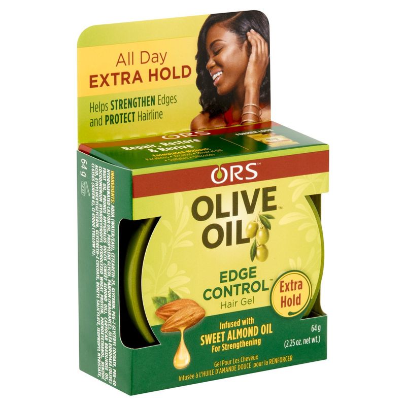 ORS Olive Oil Edge Control Hair Gel, 2.25 oz