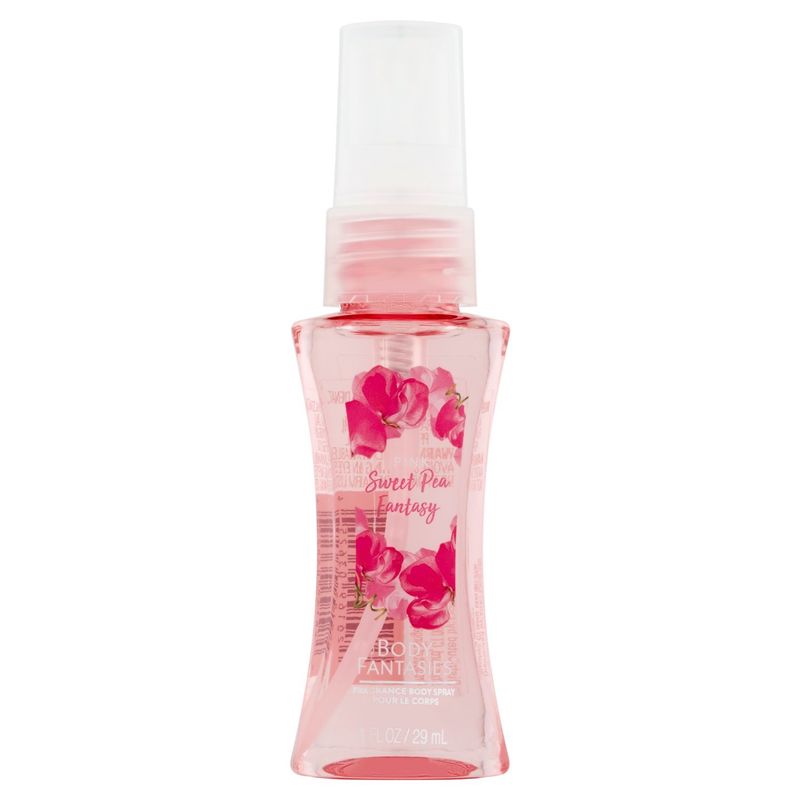 Body Fantasies Sweet Pea Fantasy Fragrance Body Spray, 1 fl oz