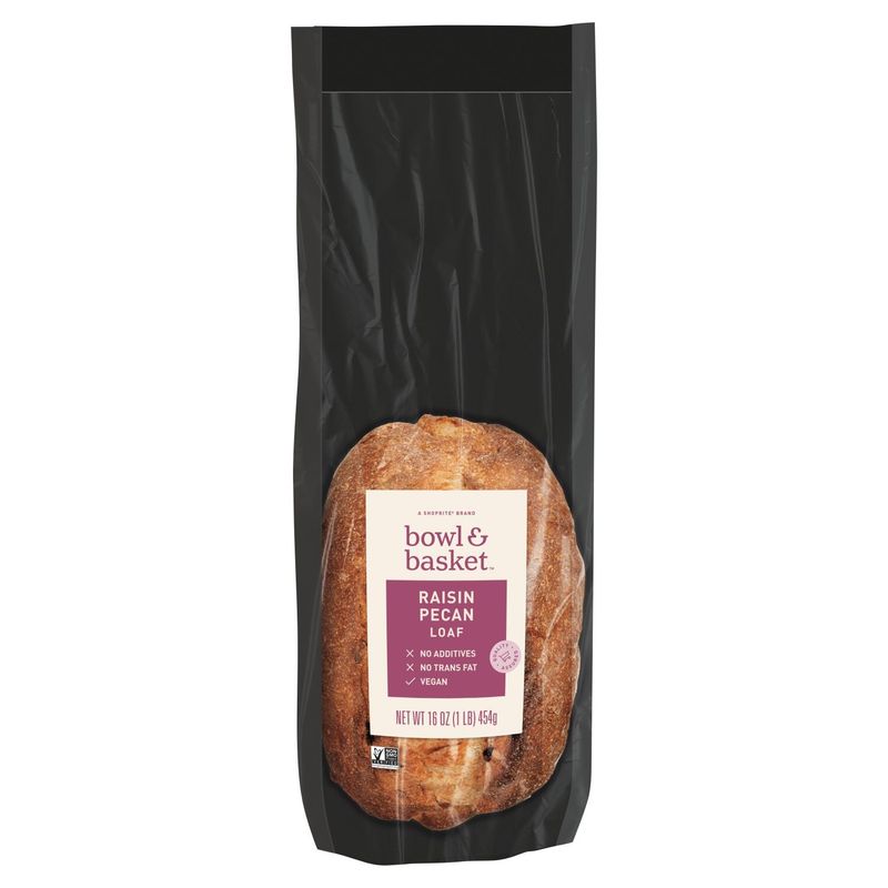 Bowl &amp; Basket Raisin Pecan Loaf, 16 oz